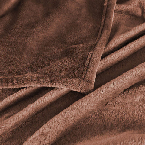 Generous Faux Fur Fleece Blanket  Generous Faux Fur Fleece Blanket