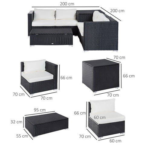 6 Piece Rattan Garden Furniture set-Items Online 6 Piece Rattan Garden Furniture set-Items Online