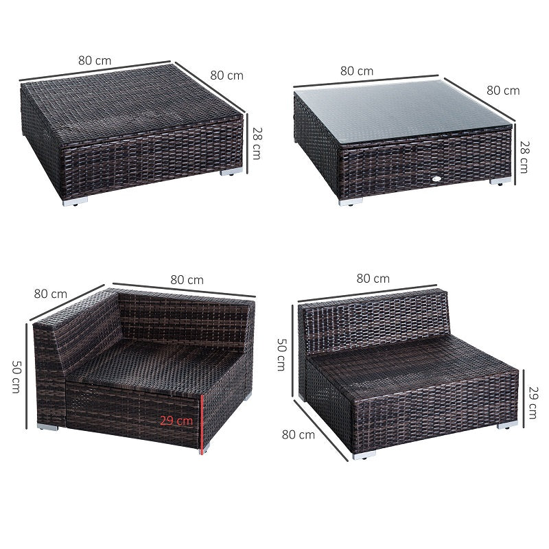 6 Piece Rattan Garden Furniture set-Items Online 6 Piece Rattan Garden Furniture set-Items Online