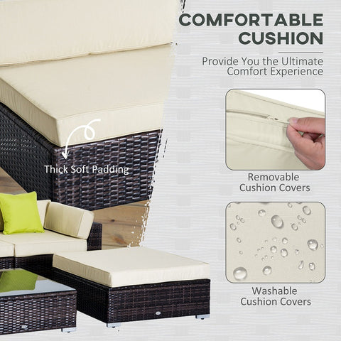 6 Piece Rattan Garden Furniture set-Items Online 6 Piece Rattan Garden Furniture set-Items Online