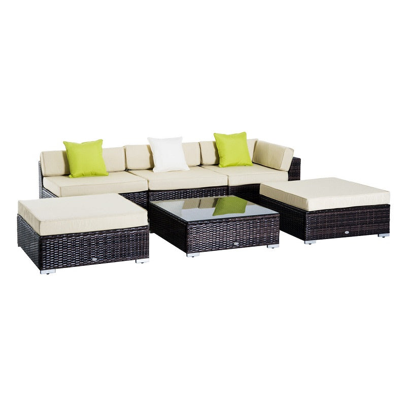 6 Piece Rattan Garden Furniture set-Items Online 6 Piece Rattan Garden Furniture set-Items Online