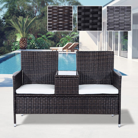 2 Seater Rattan Chair Garden Furniture-Items Online 2 Seater Rattan Chair Garden Furniture-Items Online
