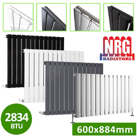 Horizontal Flat Panel Column Designer Radiator-Items Online