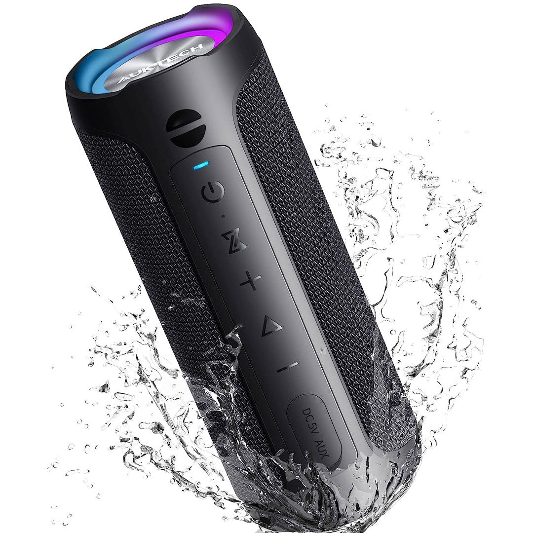 AUKTECH Portable Bluetooth Speakers: Perfect for Outdoor, Home, Party, Beach, Shower