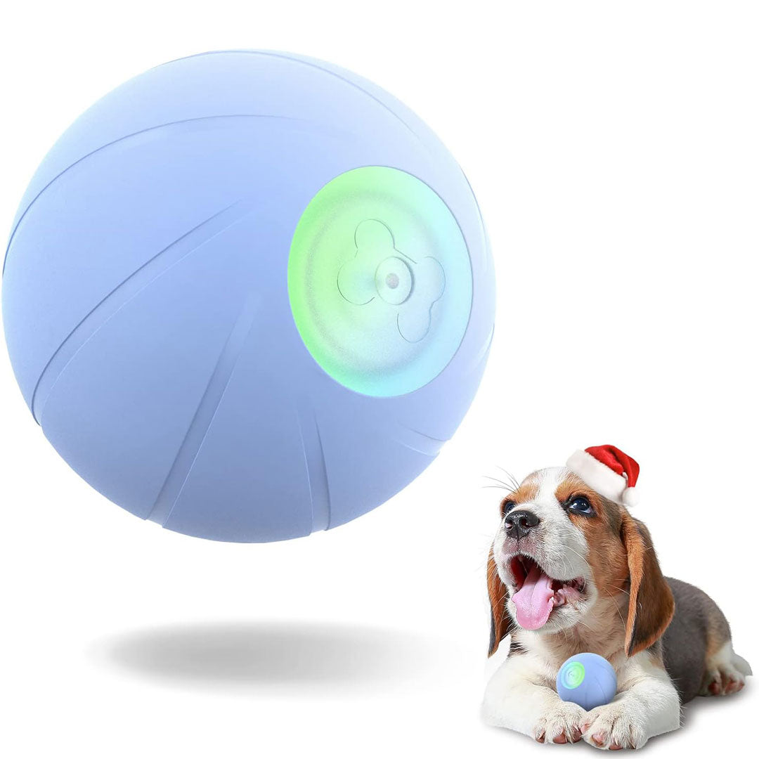 Bouncing, Rotating, and Rolling Ball Toy for Small and Medium Dogs