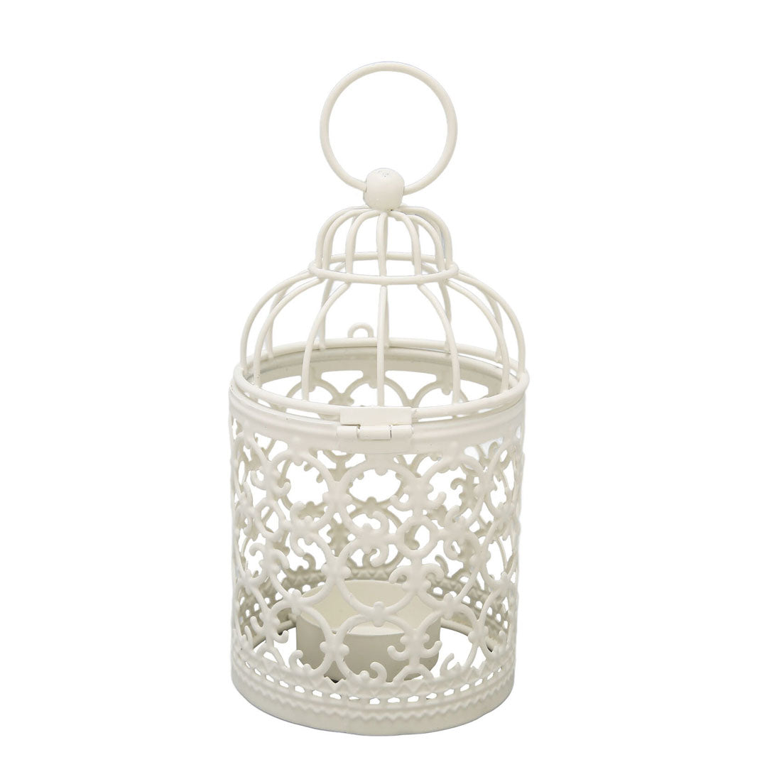 Elegant Decorative Birdcage Candle Holder: Creates a Warm Ambience with Multifunctional Charm