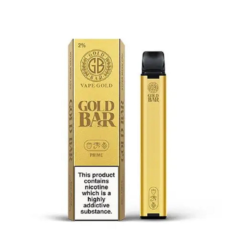 Gold Bar 600 Disposable Vape-Items Online