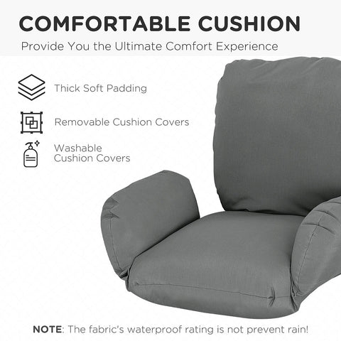 Garden Lounge Chair Cushion Set-Items Online