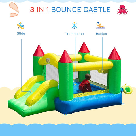 Bouncy Castle with Waterpool