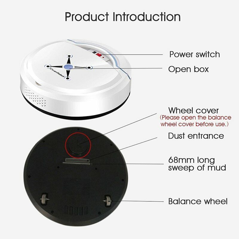 Full Automatic Smart Robot Vacum Cleaner-Items Online