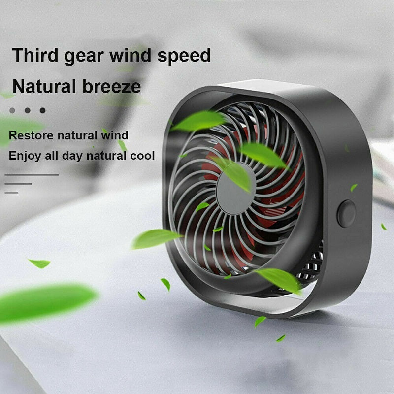 Mini Rechargeable Fan USB Desk Fan-Items Online