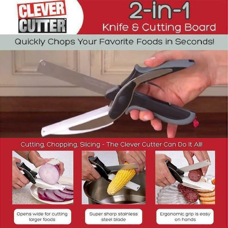 Scissors Cutter 2-in-1 Cutting Knife