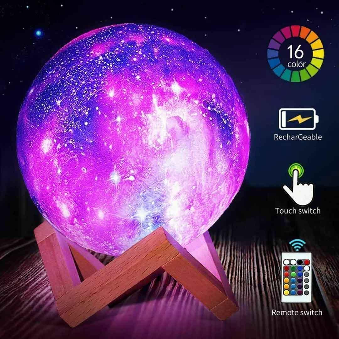 Galaxy Moon Lamp-Items Online